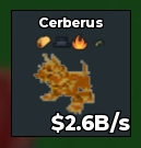 BS13662 Cerberus Gold Gold 2.6B/s