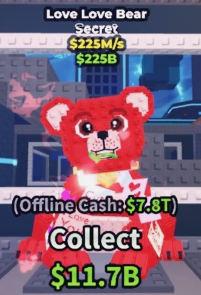 LOVE LOVE BEAR 225M/S