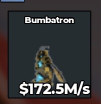 BS13674 Bumbatron 172.5M/s