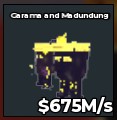 BS13693 Garama and Madundung Eclipse 675M/s