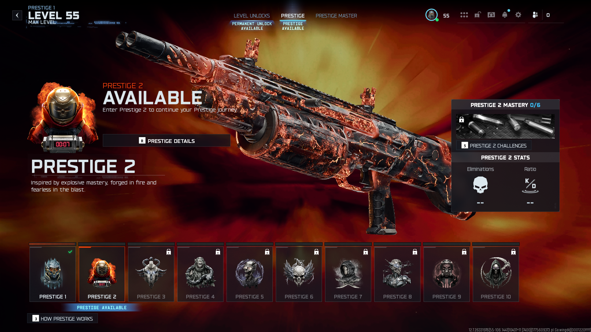 🔥BO7 - 1x Full Prestige Level Boost (Level 1 to Level 55 Max) | Express 1.5 Days