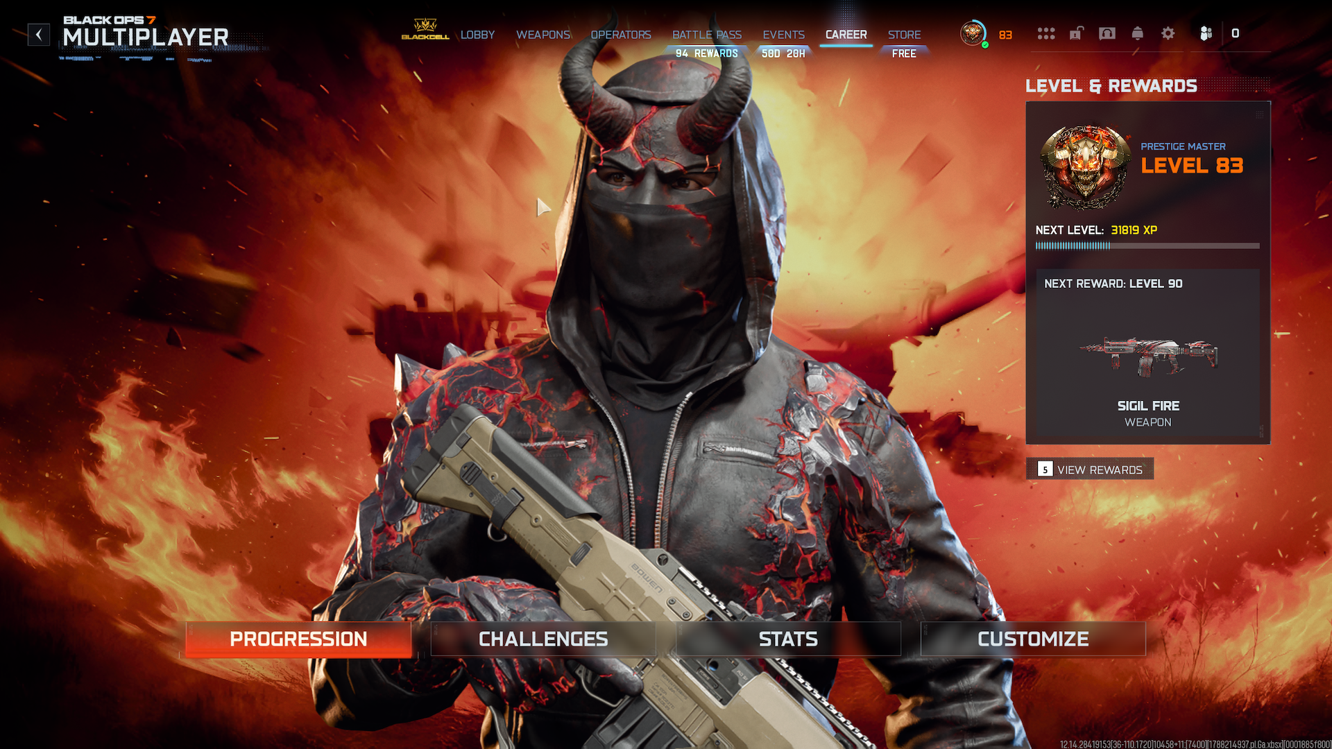 🚀 Call of Duty: Black Ops 7 | +100 Levels Rank Grind (Prestige Master 1K Series) | Express 7 Days