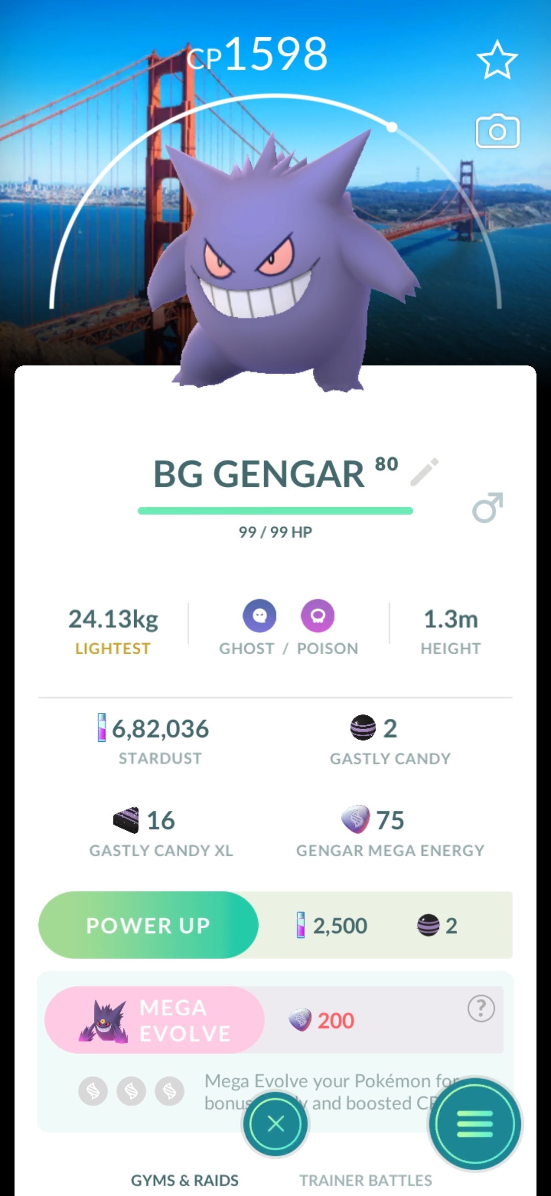 🔥 San Francisco Background Gengar 🔥