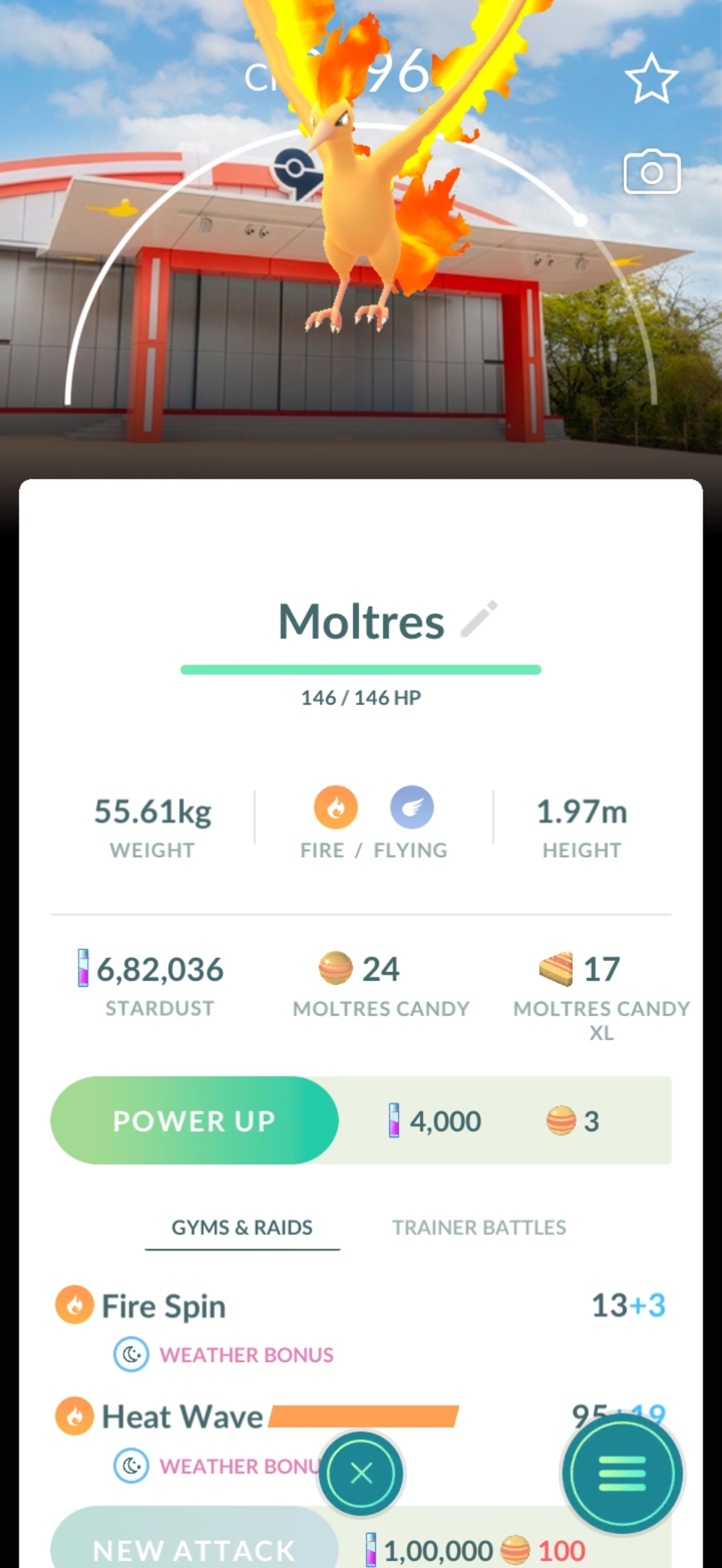 🔥Limited Poke Mart Background Moltres 🔥