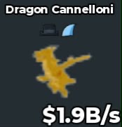 BS13717 Dragon Cannelloni Gold 1.9B/s