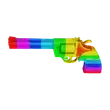 Da Hood | Revolver | Skin | Rainbow ⭐ Fast Delivery ⚡