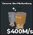 BS13725 Garama and Madundung 400M/s