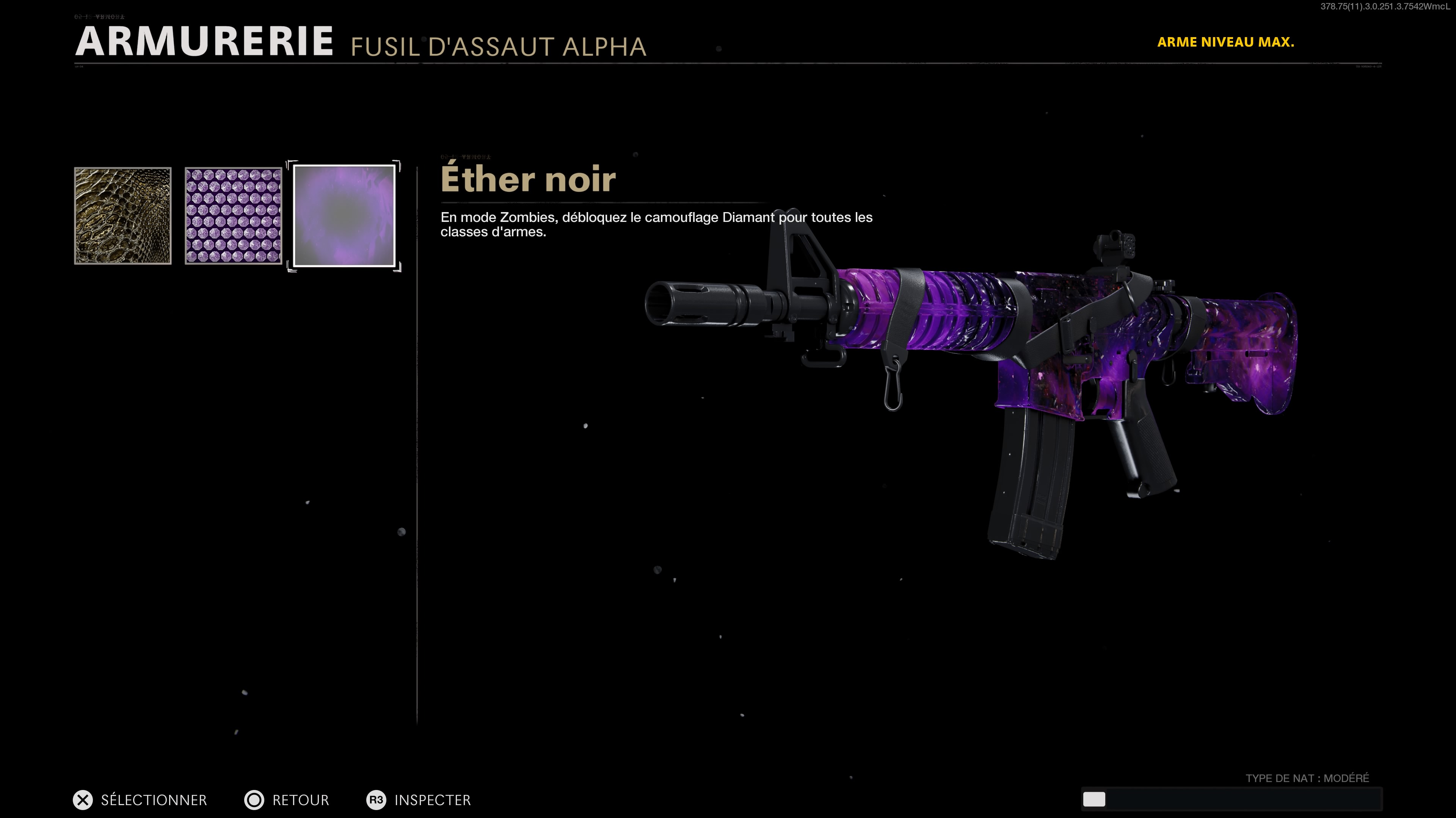 ⚡Call Of Duty ColdWar⚡✨/Ether Noir, Plague Diamond, and Golden Viper camos unlocked\✨Only Zombie (PS4/PS5)