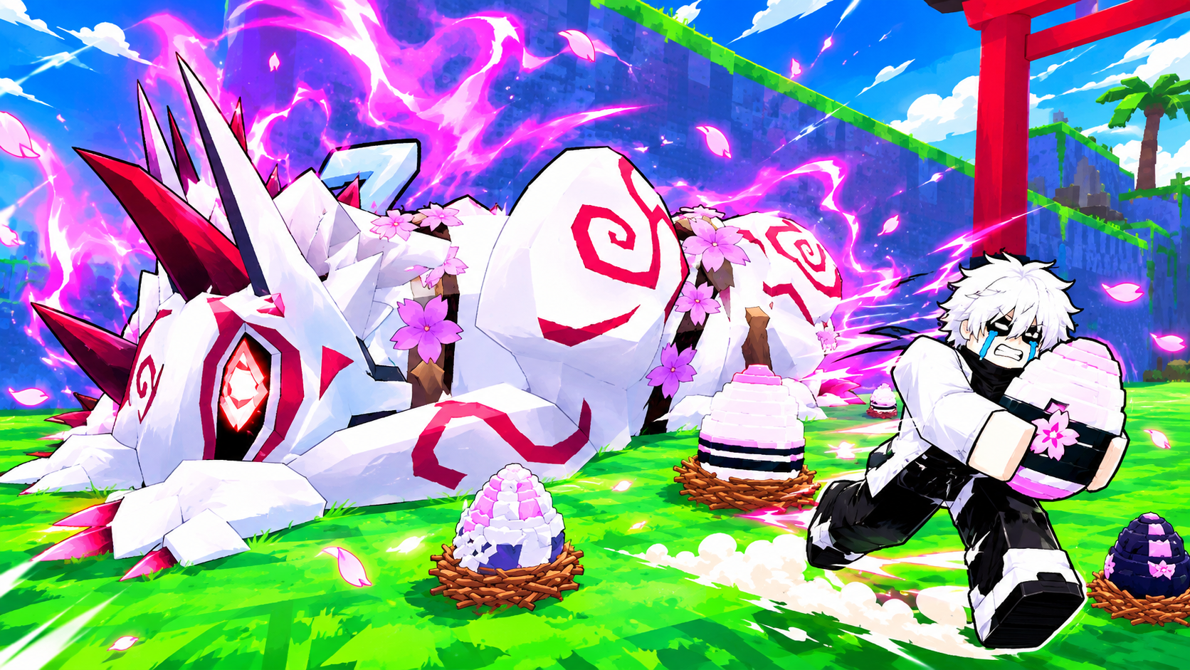 🌸 Cherry Blossom Area Egg Service | Read Description For Instructions 🥚