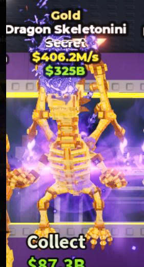 DRAGON SKELETONINI GOLD 406.2M/S