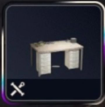 Utility Station Bench lv0-3 All Materials