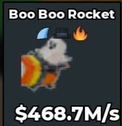 Boo Boo Rocket 468.7M/s - Clean Traits - Cheap ane Fast Delivery