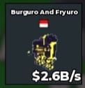 BS13751 Burguro and Fryuro Eclipse 2.6B/s