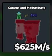BS13774 Garama and Madundung Bloodrot 625M/s