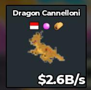 BS13781 Dragon Cannelloni 2.6B/s
