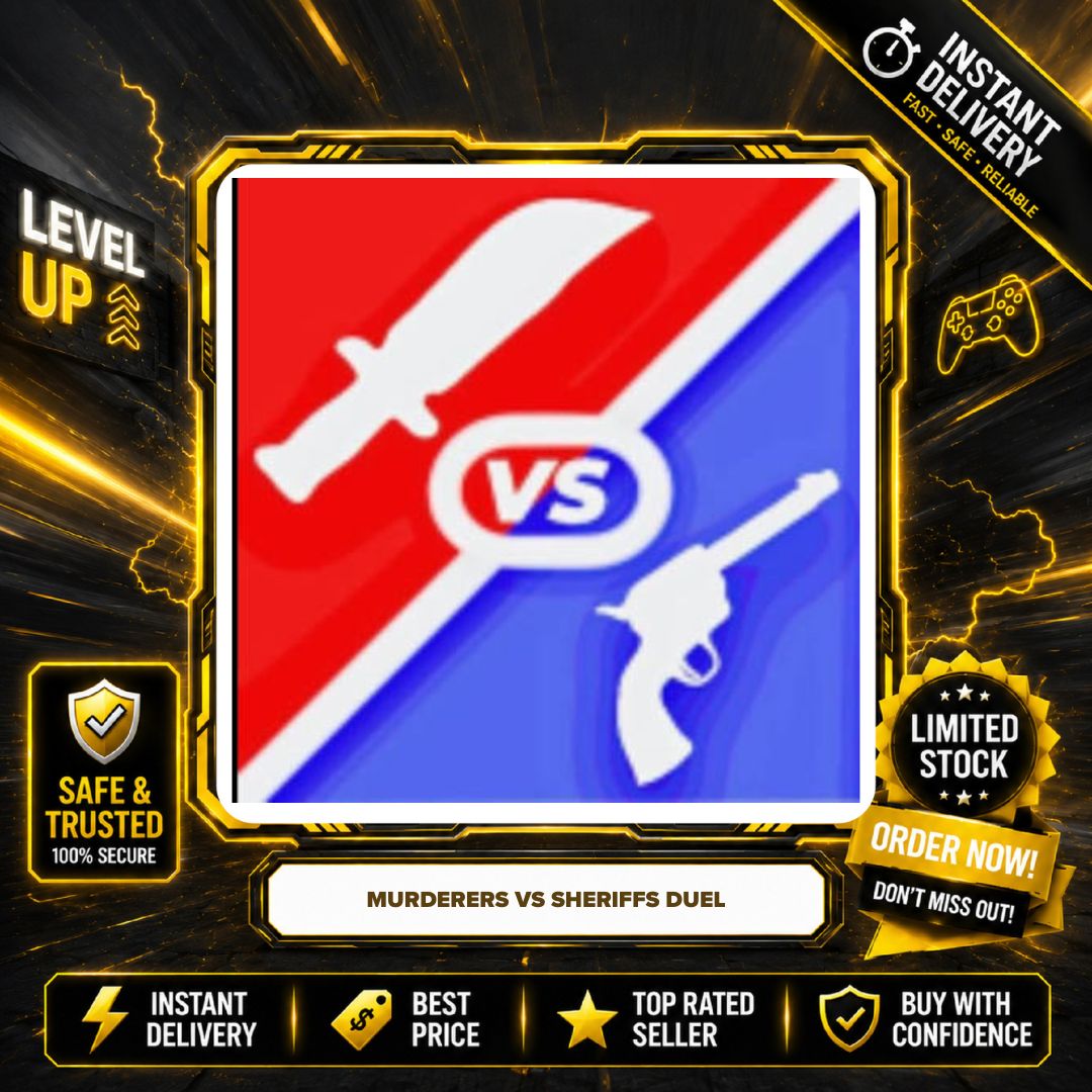 PINK FLUTTER SET (GUN + KNIFE) - MURDERERS VS SHERIFFS DUELS / MVSD