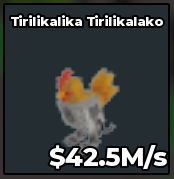 BS13825 Tirilikalika Tirilikalako 42.5M/s