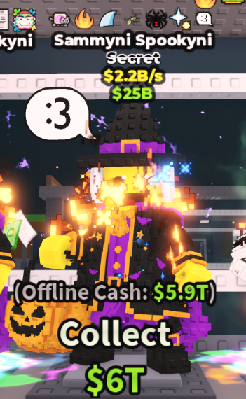 SAMMYNI SPOOKYNI 2.2B/S (SPIDER + 6 TRAITS) – STEAL A BRAINROT – FAST DELIVERY & TRUSTED #B6TK3Q