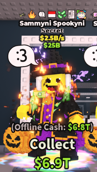 SAMMYNI SPOOKYNI 2.5B/S (MONEY + 6 TRAITS) – STEAL A BRAINROT – FAST DELIVERY & TRUSTED #C4XN9P