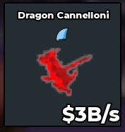 BS13848 Dragon Cannelloni Cursed 3B/s