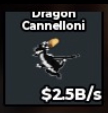 BS13851 Dragon Cannelloni Yin Yang 2.5B/s