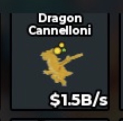 BS13855 Dragon Cannelloni Coin Trait 1.5B/s