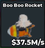Boo Boo Rocket 37.5M/s - For New Skin Base Index - Cheap and Fast Delivery