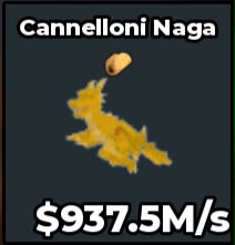 BS13861 Dragon Cannelloni Gold 937.5M/s