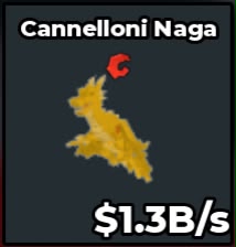 BS13862 Dragon Cannelloni Gold 1.3B/s