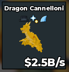 Gold Dragon Cannelloni 2.5b/s Good Trait🎃 Instant Delivery