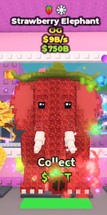 🍓💰 Strawberry Elephant 💰Strawberry Trait 👑 ⚡ Fast Delivery 🚀
