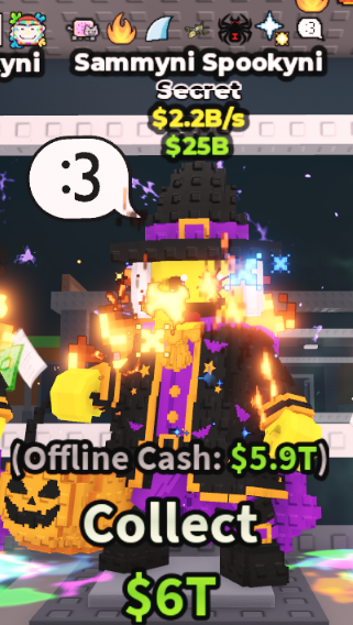 SAMMYNI SPOOKYNI 2.2B/S (SPIDER + 6 TRAITS) – STEAL A BRAINROT – FAST DELIVERY & TRUSTED #B6TK3Q
