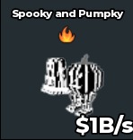 BS13874 Spooky and Pumpky Yin Yang 1B/s