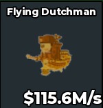 BS13880 Flying Dutchman Gold 115.6M/s