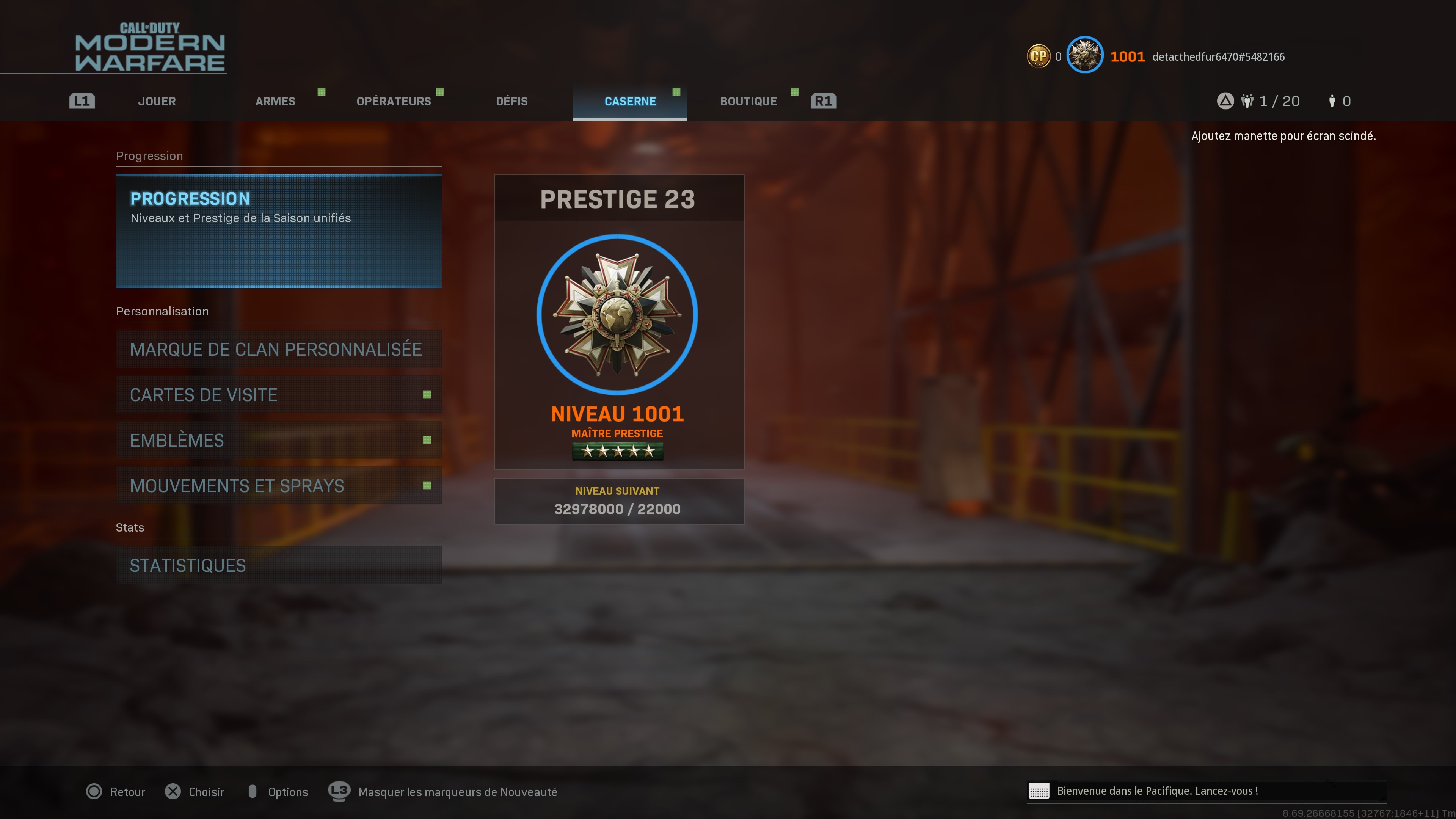 ⚡Call Of Duty Modern Warfare⚡✨/Level 1000 Master Prestige\✨(PS4/PS5)