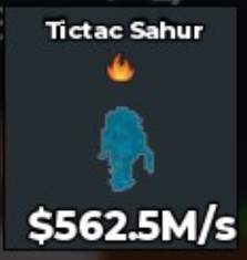 BS13887 Tictac Sahur Rainbow 562.5M/s