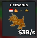 BS13890 Cerberus Clean Gold Gold 3B/s