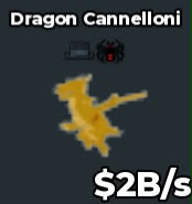 BS13892 Dragon Cannelloni Gold 2B/s