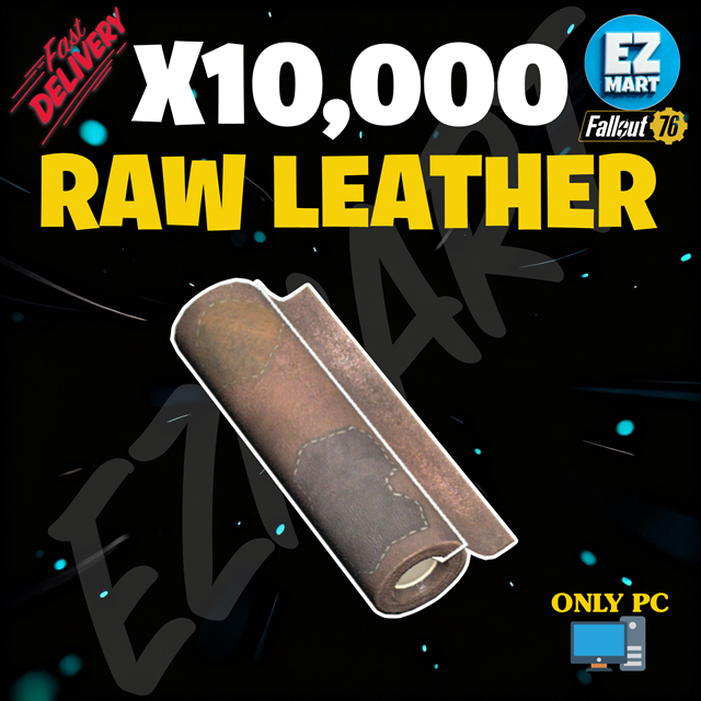 10,000 | Raw leather