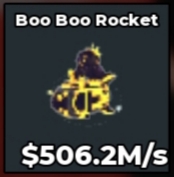 BS13912 Boo Boo Rocket Eclipse 506.2M/s