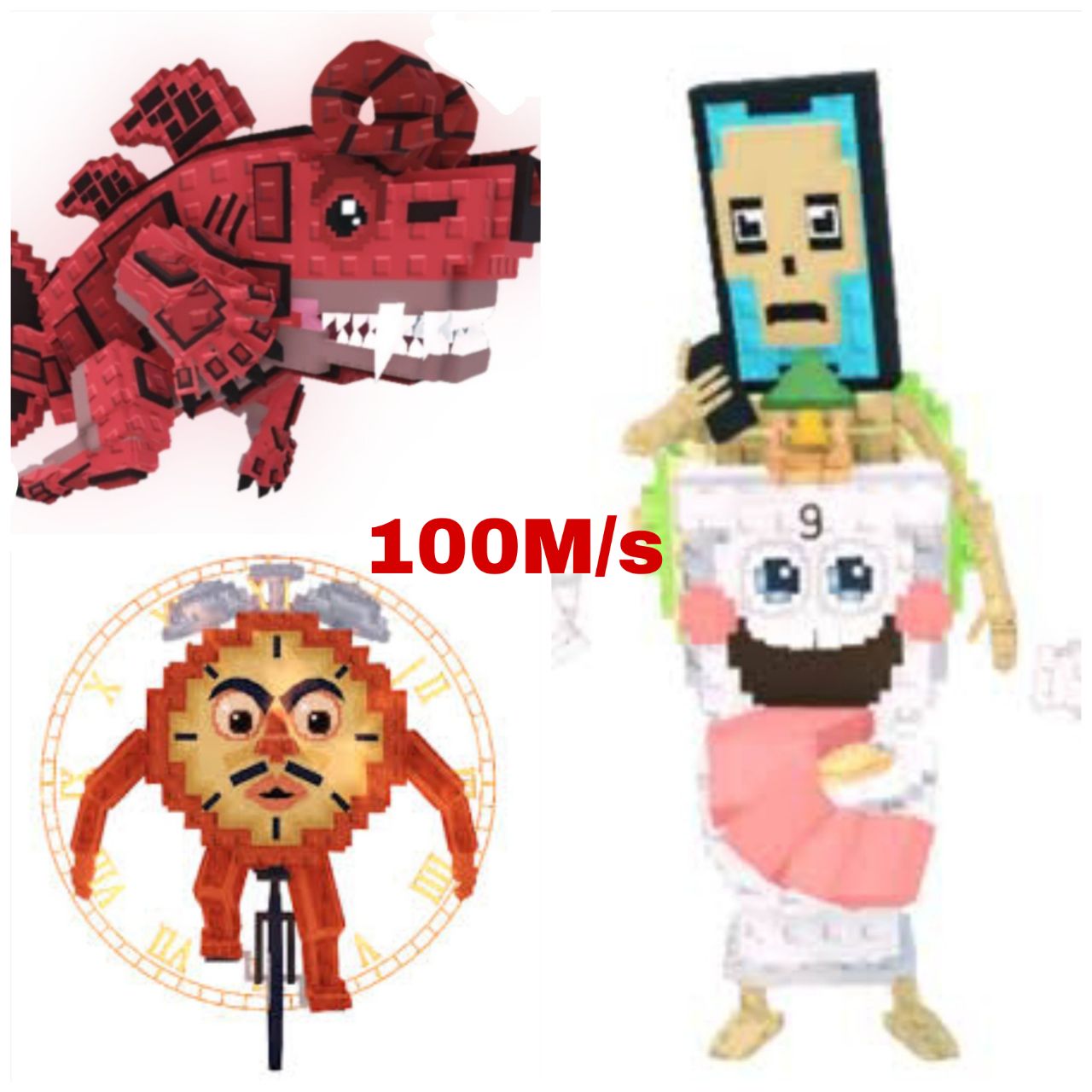 🎯 COMBO DEAL 100M/s 🎯 Eviledon  + tic tac sahur + la secret combinasion 🎯 cheapest steal a brainrot 🎯 fast delivery ✅