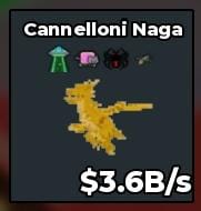 BS13969 Dragon Cannelloni Gold 3.6B/s