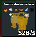 BS13981 Garama and Madundung Gold Clean Gold 2B/s