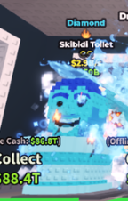 Diamond Skibidi Toilet 2.9B/s
