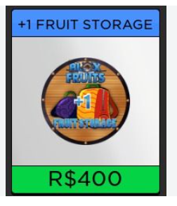 +1 FRUIT STORAGE | Blox Fruits | 400R | Cheaps & Fast