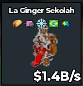 BS14040 La Ginger Sekolah Brazil Traits 1.4B/s