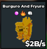 BS14052 Burguro and Fryuro Gold 2B/s