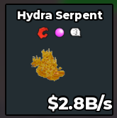 BS14055 Hydra Serpent Gold 2.8B/s
