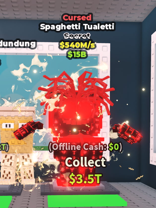 🍔NO TACO🍔 CURSED Spaghetti Tualetti 💵 540M/s 💵 YOU GET THE ONE IN PICTURE ✅ 500+ Orders ✅ TOP SELLER ✅ GamerTagz