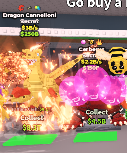 Bundle Dragon Cannelloni 3B {4TRAITS} And  Cerberus 2.2B/s🎃 { 3 TRAITS}.